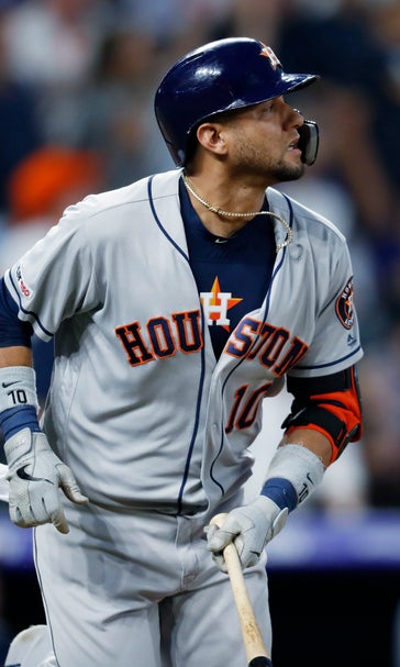 Gurriel hits 2 HRs, Astros beat Rockies, 9-8